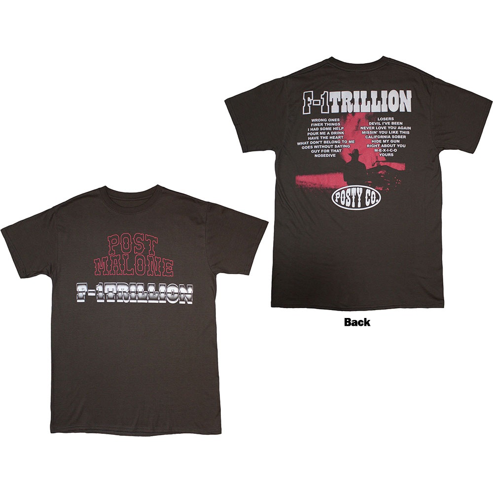Post Malone - F1 Trillion Tshirt Homme - Gris
